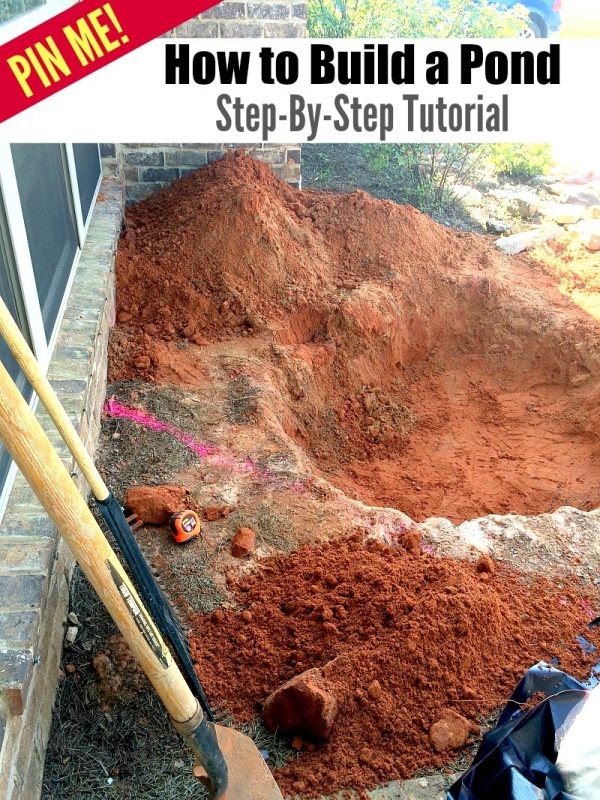 How to Build a Pond and Waterfall