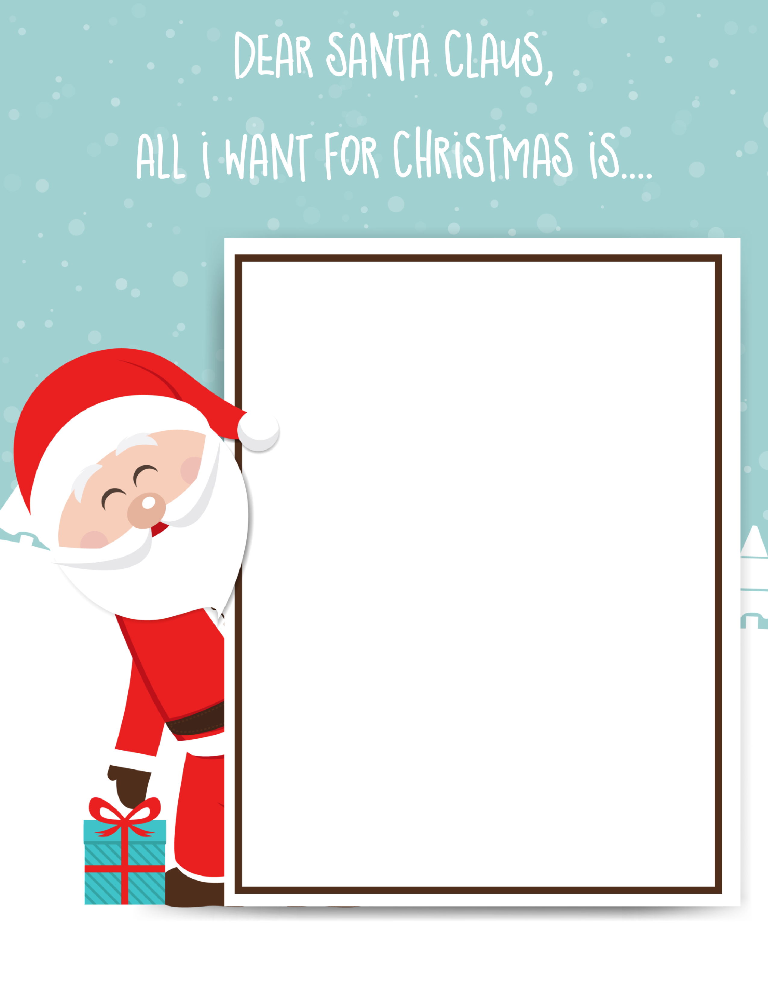 Write a santa list