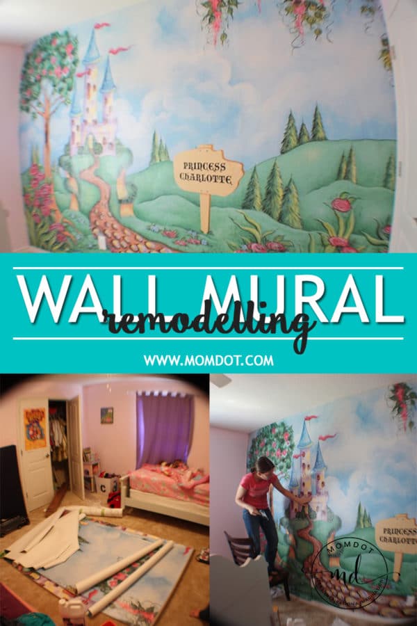 Charlotte’s Wall Mural…Remodeling continues - Momdot.com