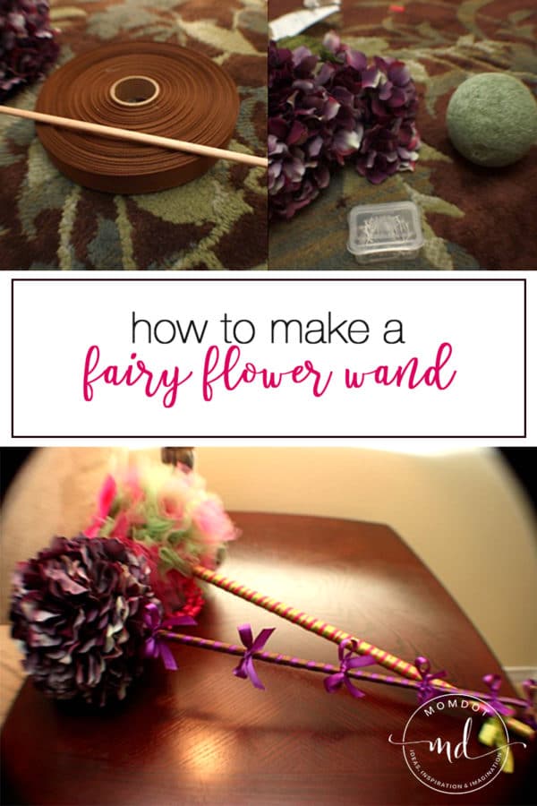 How to make a fairy flower wand