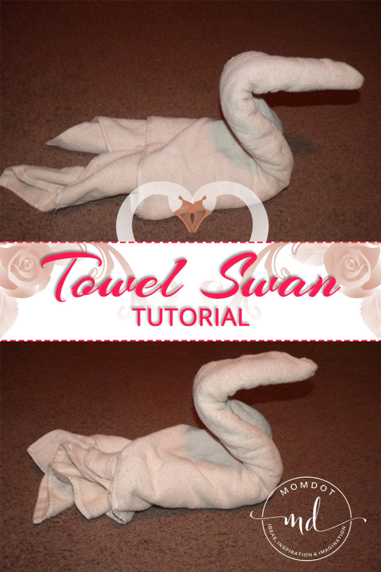 Towel Swan Tutorial Easy!