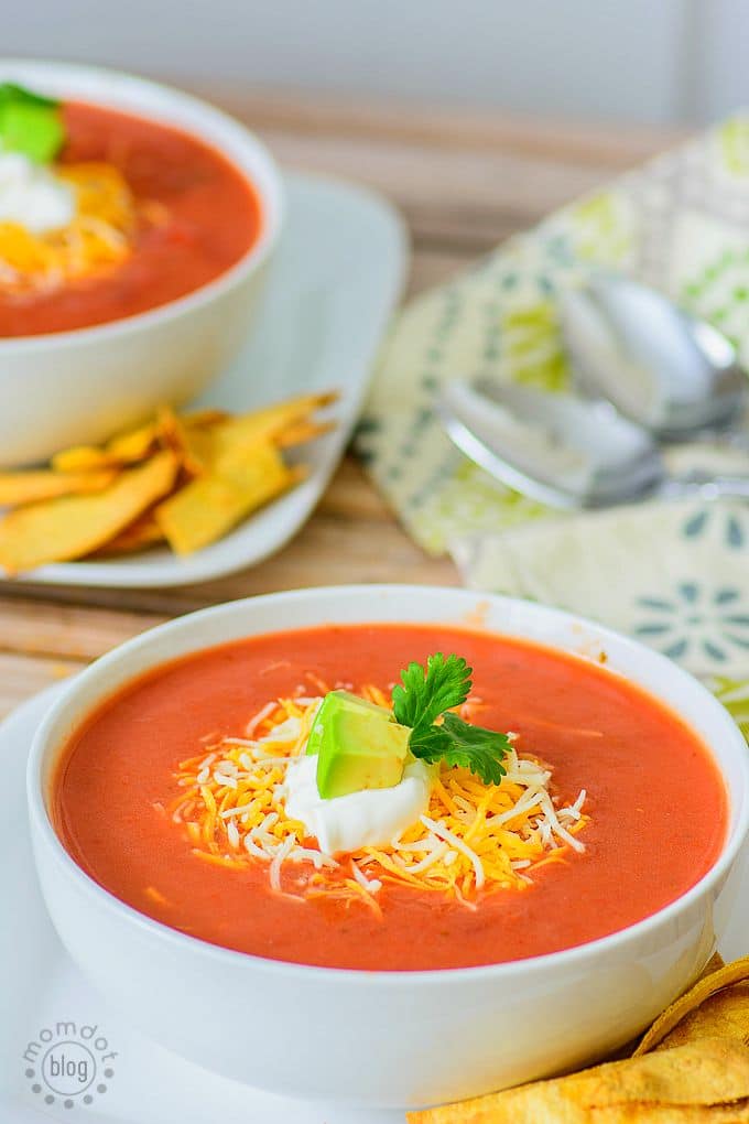 Salsa Soup Recipe, one of the easiest recipes you will make for a perfect Taco night without the taco