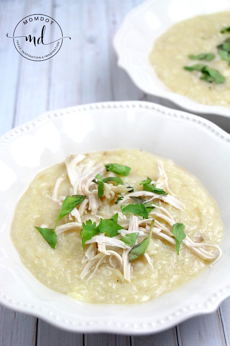 Avgolemono Soup is a creamy chicken and rice soup with a slight taste of lemon and basil, making it a perfect soup for the fall or any time you need a full belly.