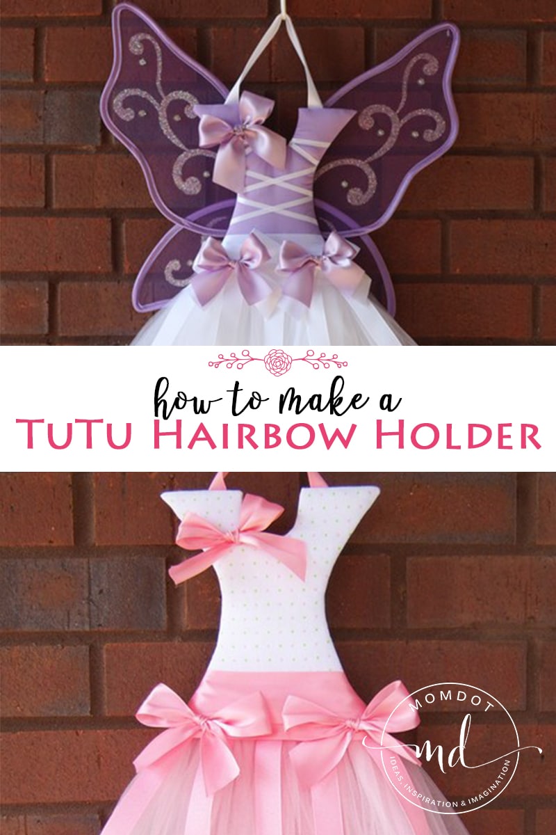 How To Make A Tutu Hairbow Holder