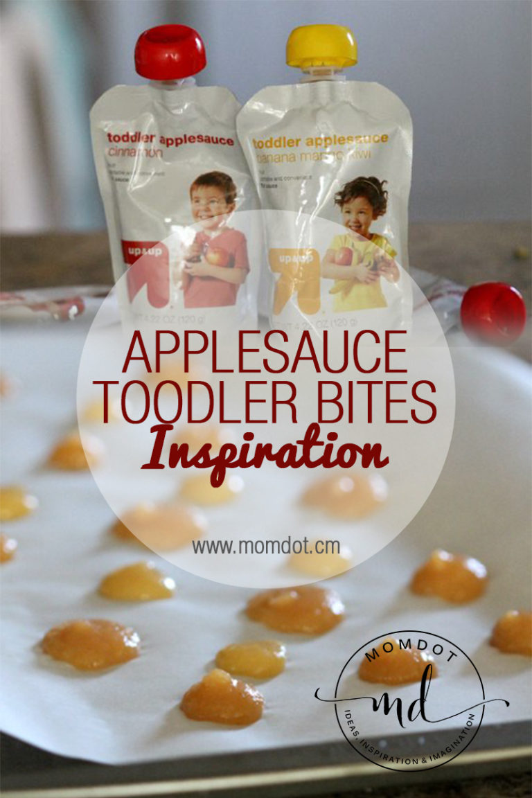 How to make Applesauce Toddler Bites