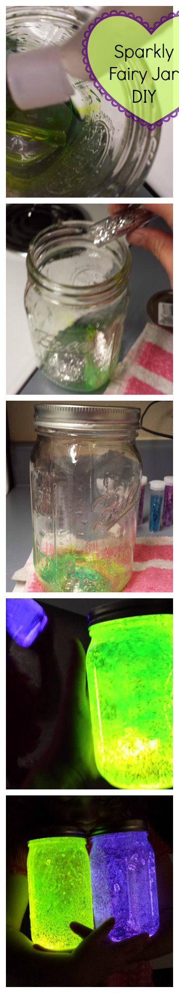 DIY Tutorial for Creating your own Fairy Jar