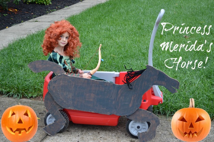 princess meridas DIY horse