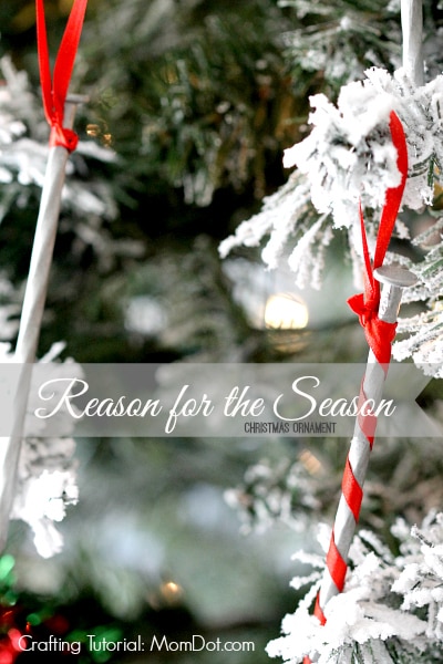 Reason for the Season Christmas Crafting Tutorial, under $5 , under 5 minutes