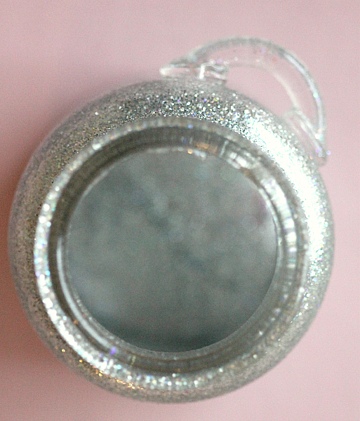 DIY Sparkly Jar with Modge Podge, 2 step process
