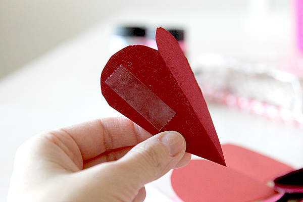 DIY Flower Heart Card Tutorial for Valentines Day, Easy craft!