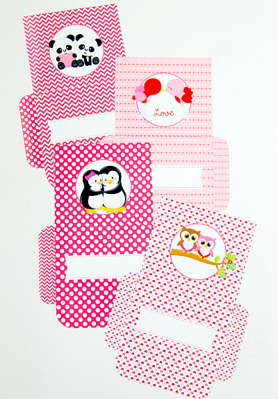 free envelope printables for valentines day