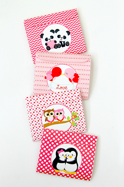 Free Valentines Day Printable, Envelope Printable by www.momdot.com