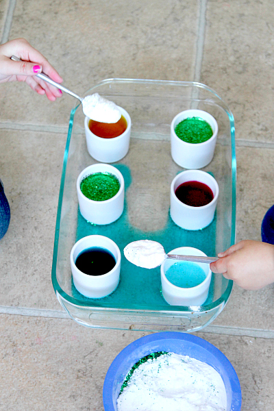 Baking Soda Kitchen Activity for Kids, www.momdot.com