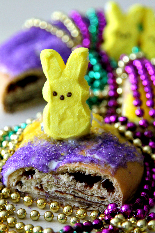 Peeps Mardi Gras, #peepstreats from www.momdot.com