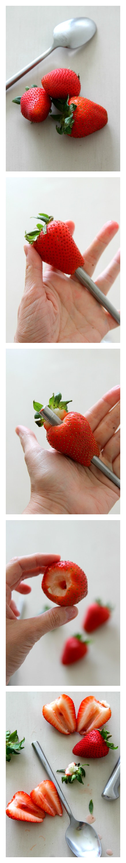 Strawberry Trick that changes your life, how to hull a strawberry with no knife (or straw!)