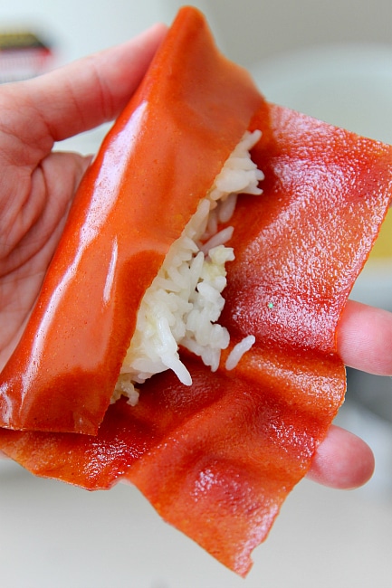 Create homemade Frushi, the Sushi Alternative for your kids
