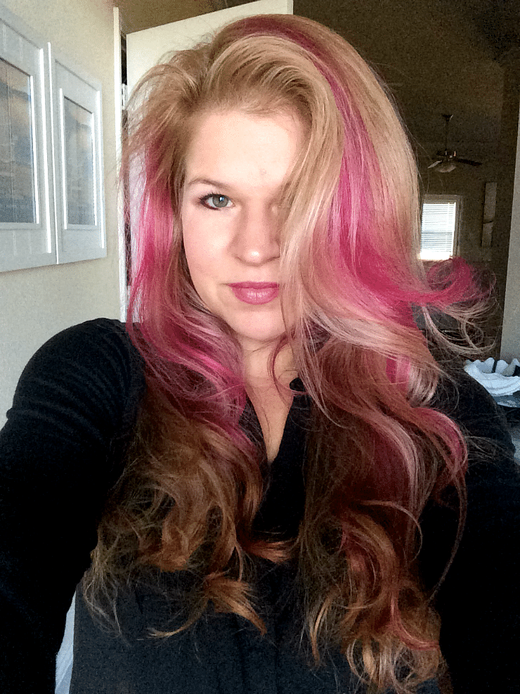 Punky Colour Flamingo: I dyed my hair hot pink!