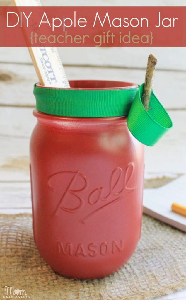 diy apple mason jar