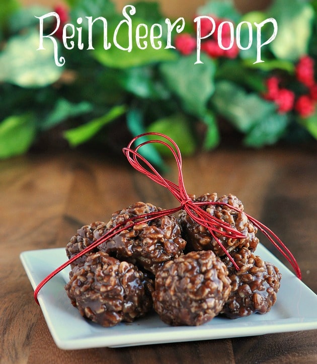 Reindeer Poop Cookie Recipe : Make the kids giggle this Christmas Holiday with a delicious recipe