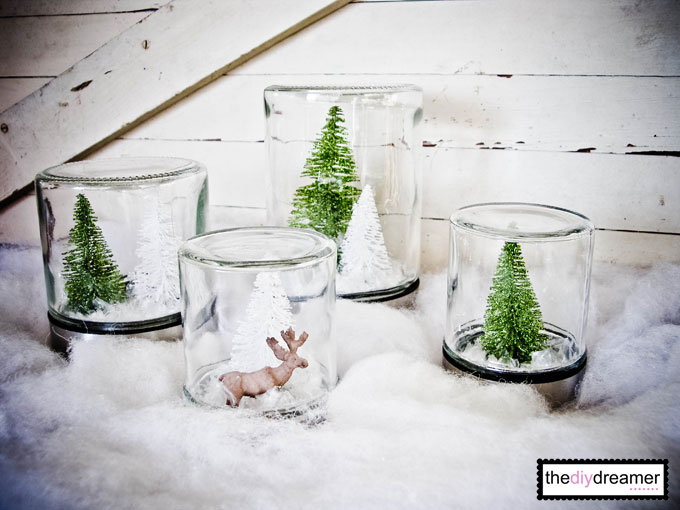 DIY snowglobe