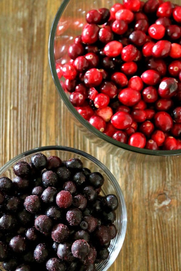 Cranberry Blueberry Sauce Recipe