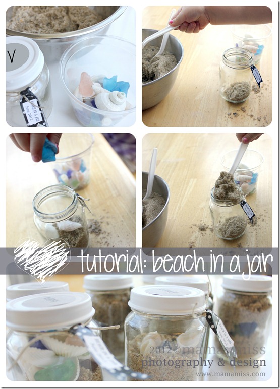 Beach in a jar