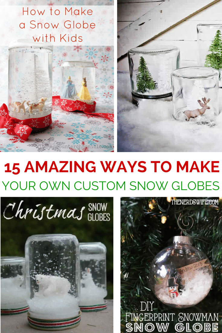 15 diy snow globe ideas