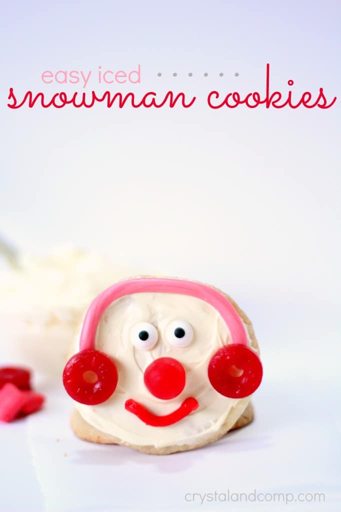 snowman christmas cookies