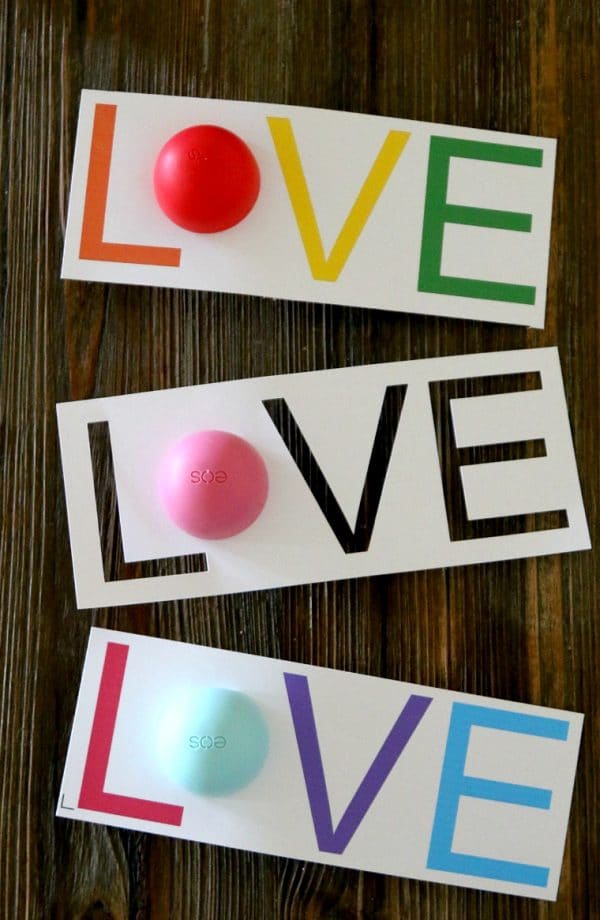 EOS Valentine Printable and Free Silhouette File