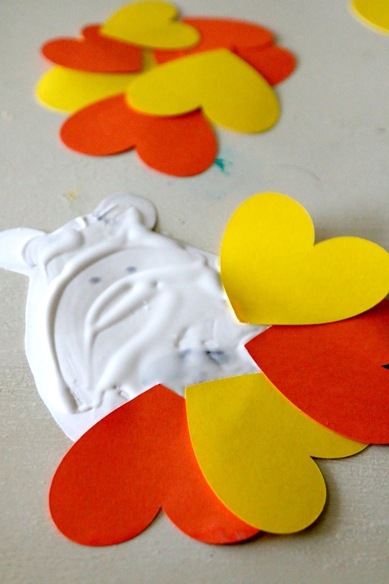 lion valentines day craft for kids, including free printable lion face and more