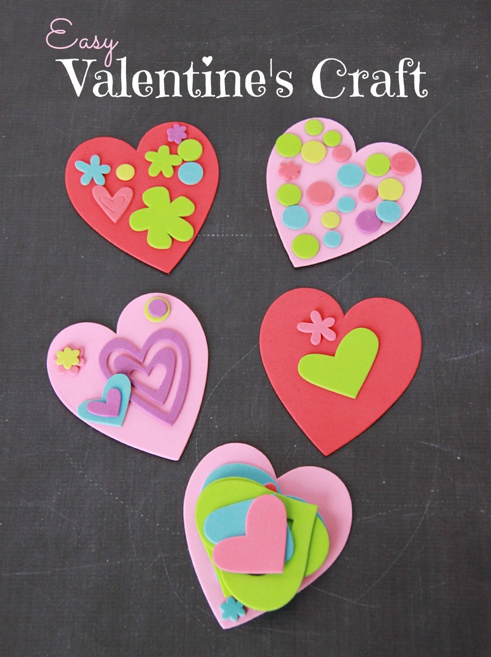 Kid's valentine's crafts