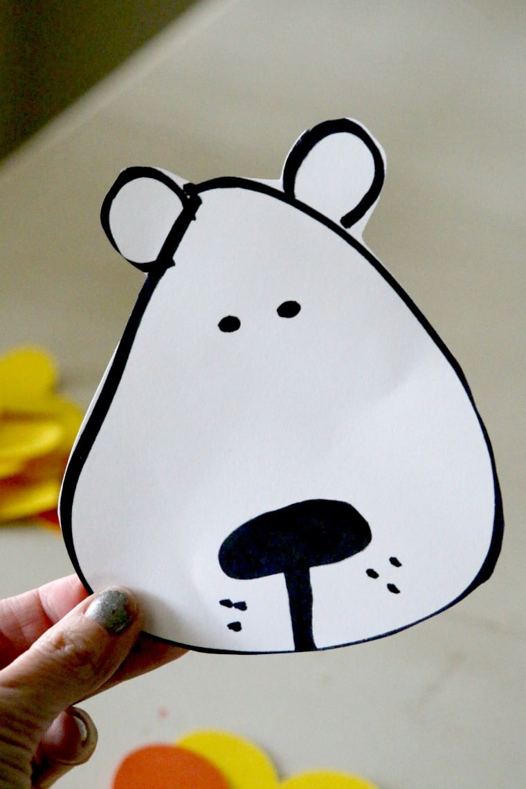 lion valentines day craft for kids, including free printable lion face and more