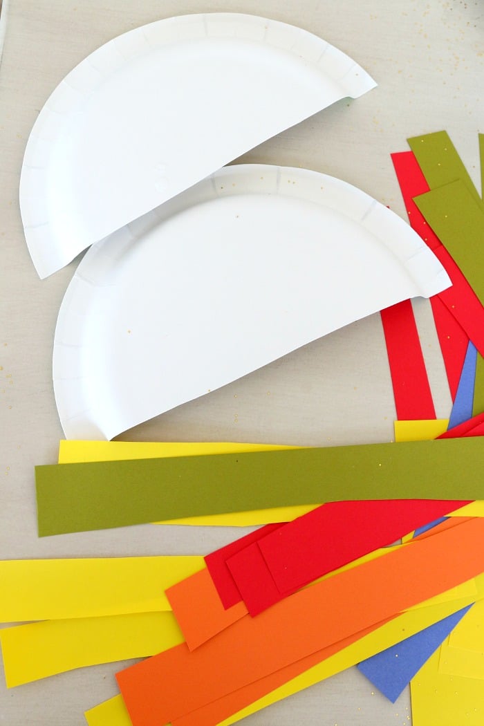 paperplate rainbows
