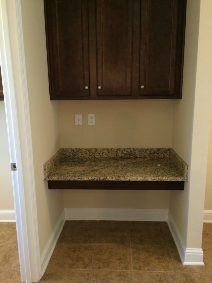 cubby area