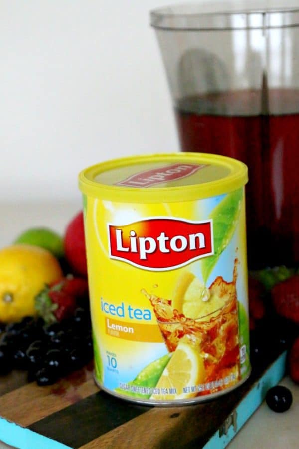 Patriotic Tea Punch Recipe