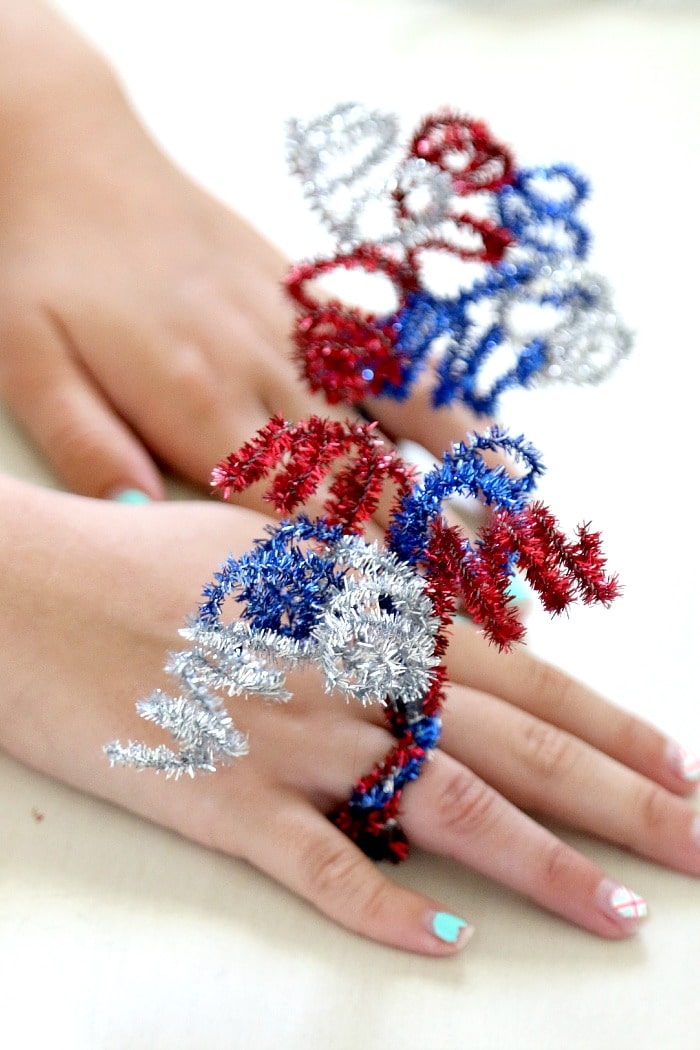 4th of july crafting