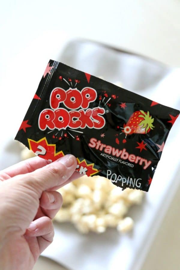 Firework Popcorn: Popcorn recipe that really POPS! (hint: poprocks!)