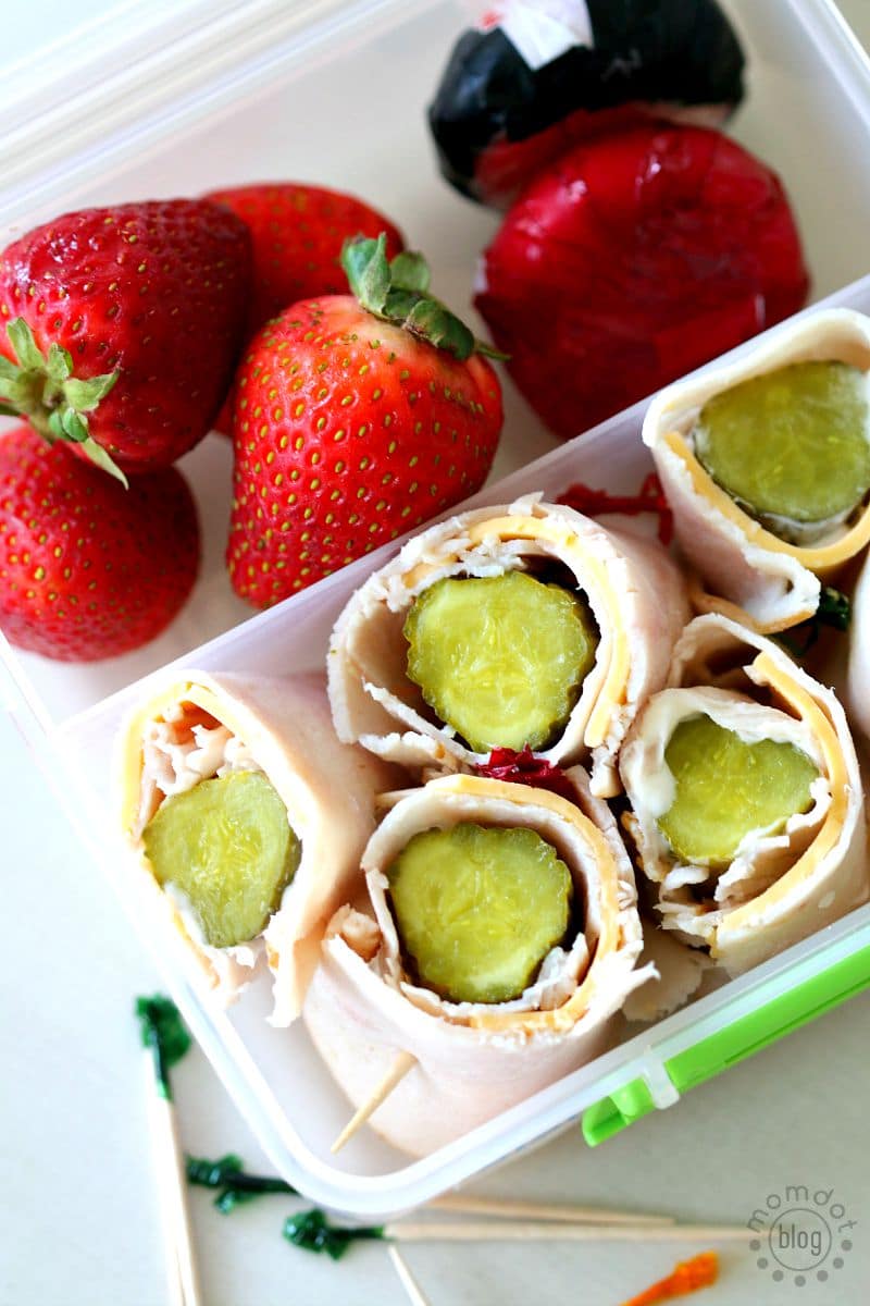 Pickle Pick Me Ups, Easy Sandwich alternative for lunch time, Pickle Rollups, a kids total lunchtime favorite! perfect recipe for afterschool snacking too
