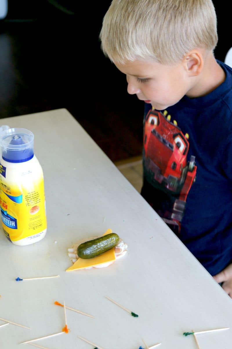 Easy Sandwich alternative for lunch time, Pickle Rollups, a kids total lunchtime favorite! perfect recipe for afterschool snacking too