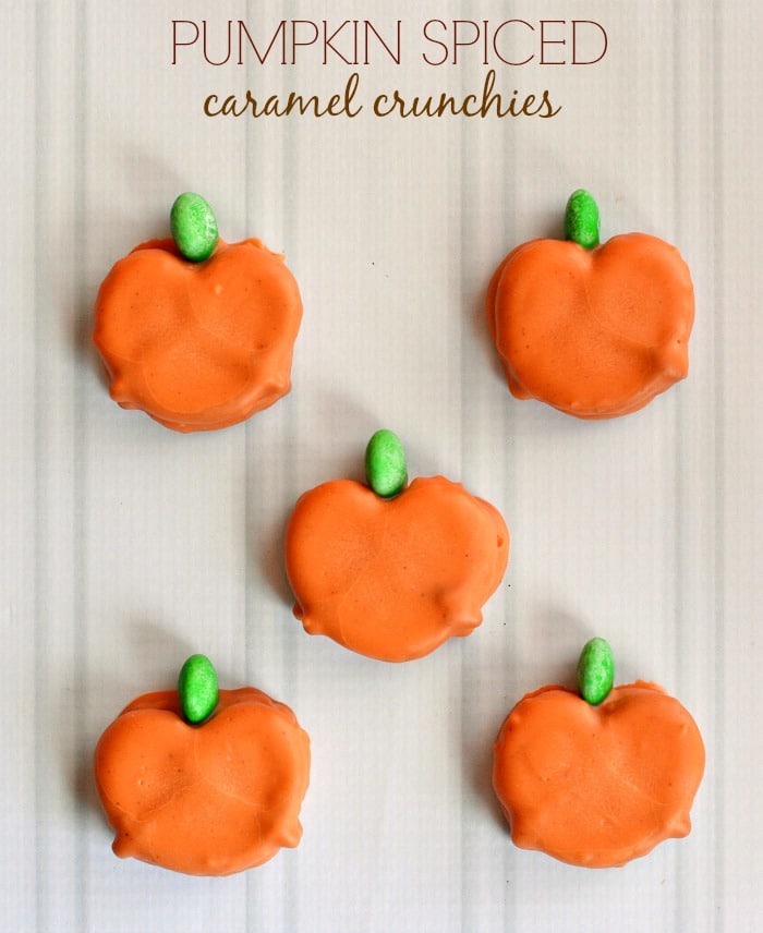 Pumpkin Spiced Caramel Crunchies