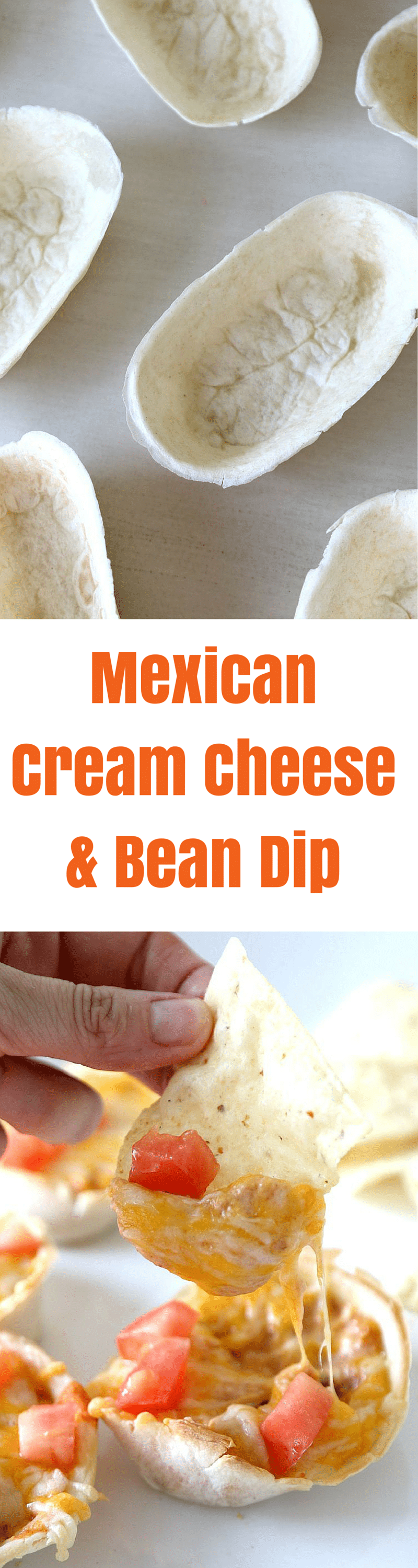 Mexican Cream Cheese and Bean Dip , plus learn how to pass out single serving at dinner