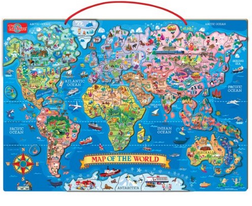 map of the world puzzle