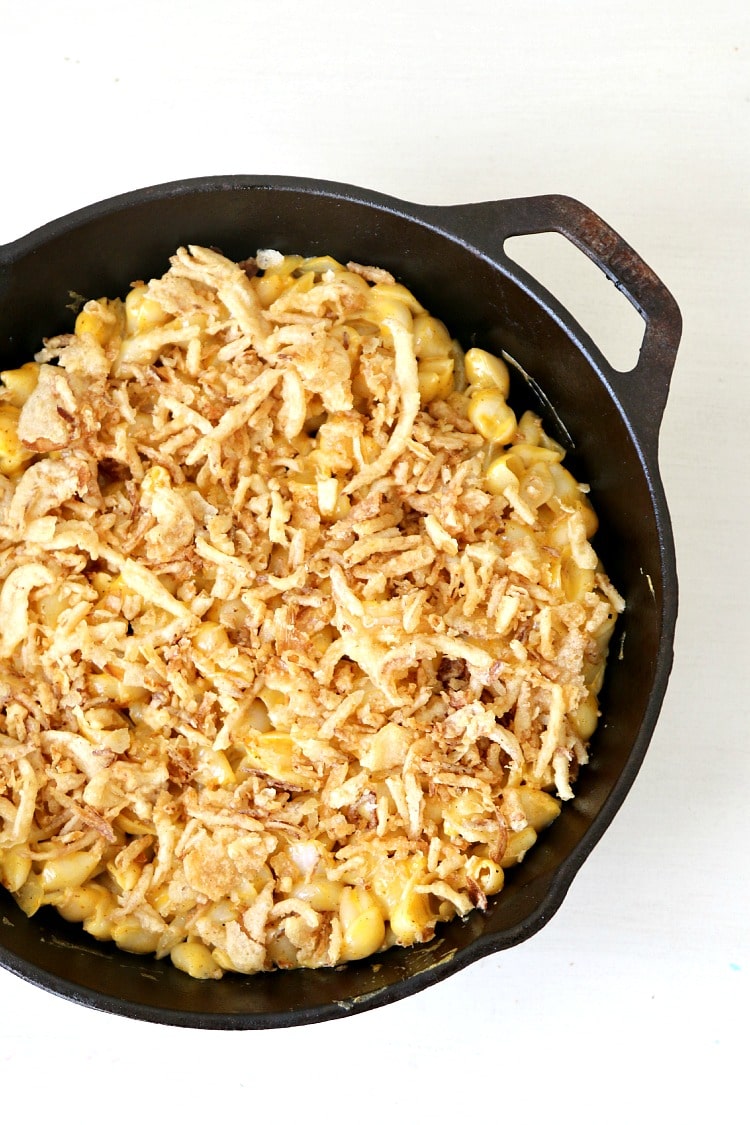 Create an Onion Lovers Mac and Cheese by adding these two easy ingredients to your macaroni tonight