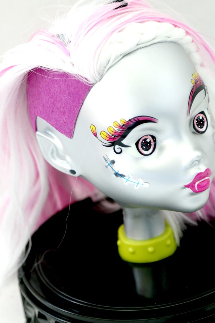 shaved head monster high
