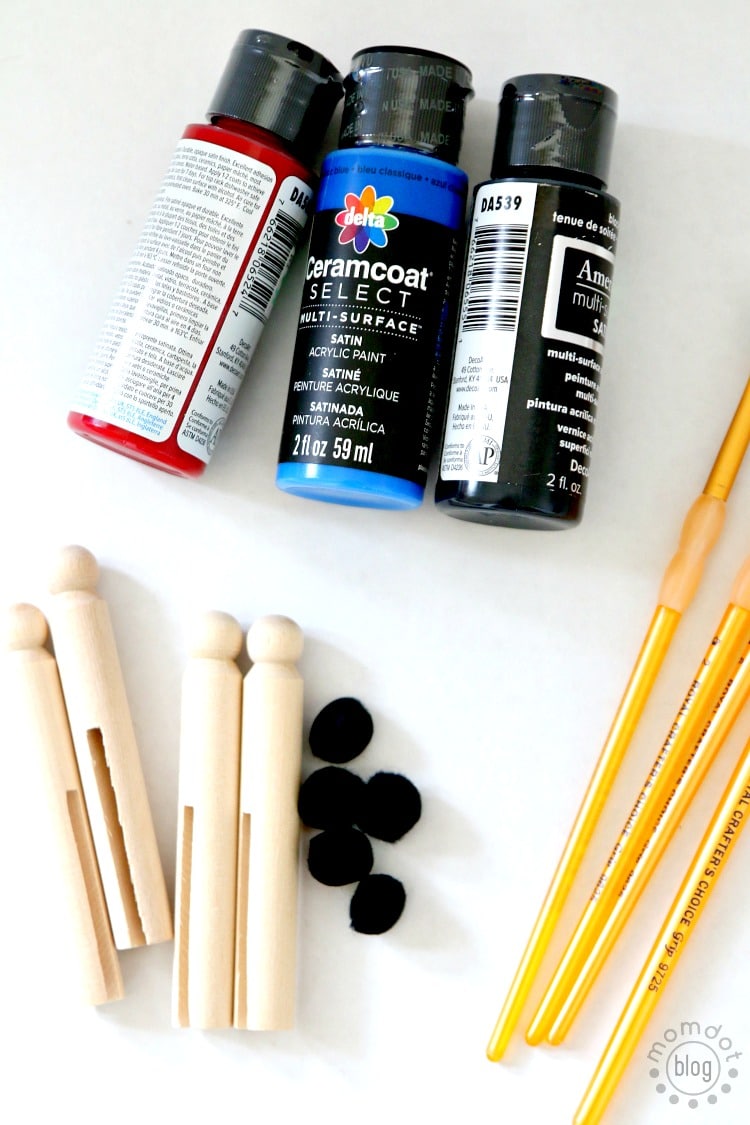 Little Drummer Boy Christmas Ornament DIY Tutorial, Clothespin Ornament 