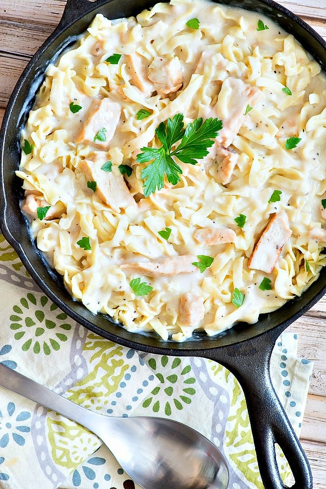 Chicken Fettuccine Alfredo 