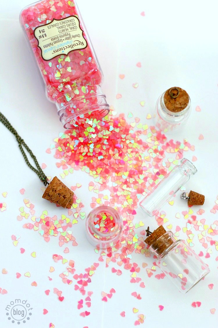heart glitter
