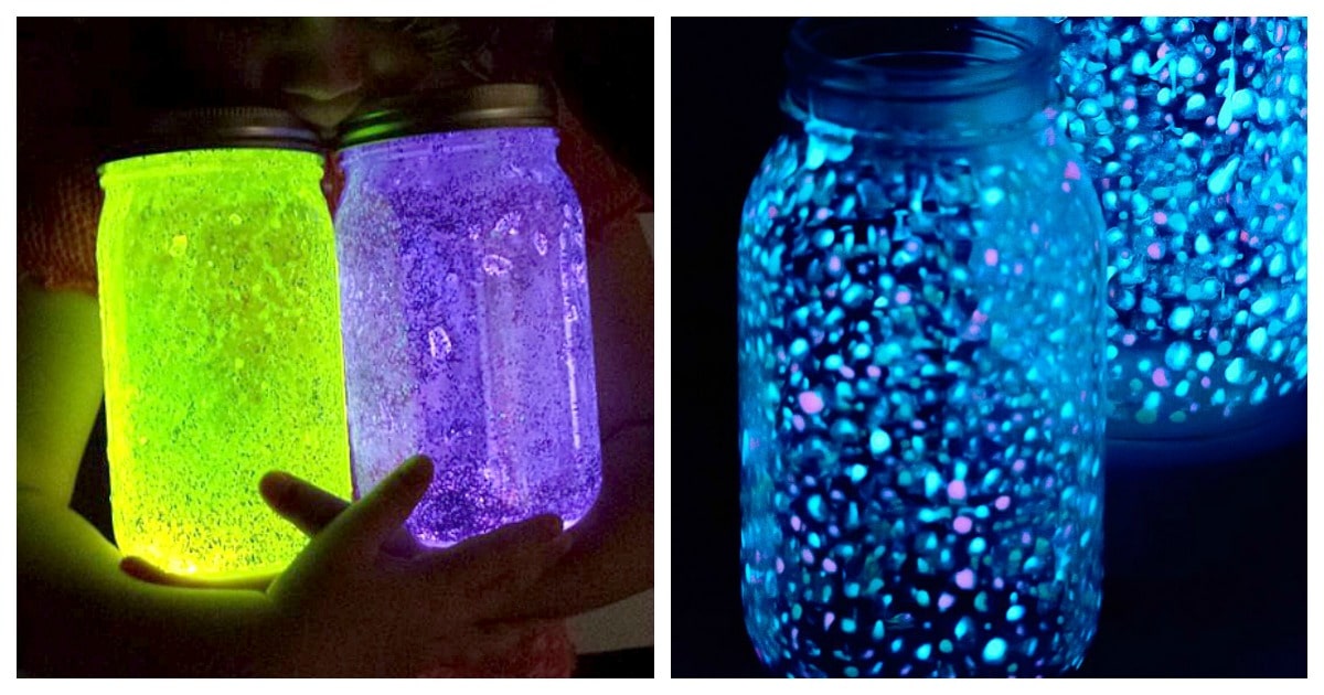 Fairy jars DIY. Use glow in the dark paint and make tiny dots on the inside  of a mason jar.