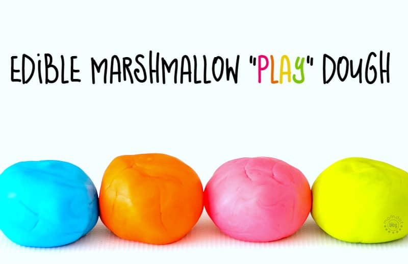 marshmallow playdough 