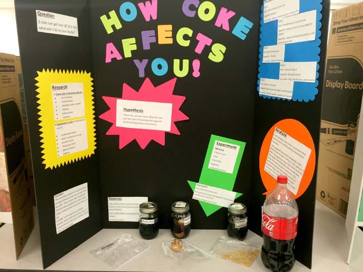 research type project for science fair for high school